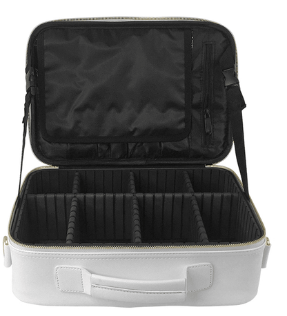 iGlow Big Cosmetic Bag XL - Sminkeveske, Hvit - iGlow.no