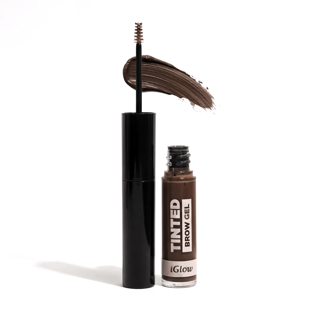iGlow Brynmascara - Tinted Brow Gel (Dark brown) - iGlow.no