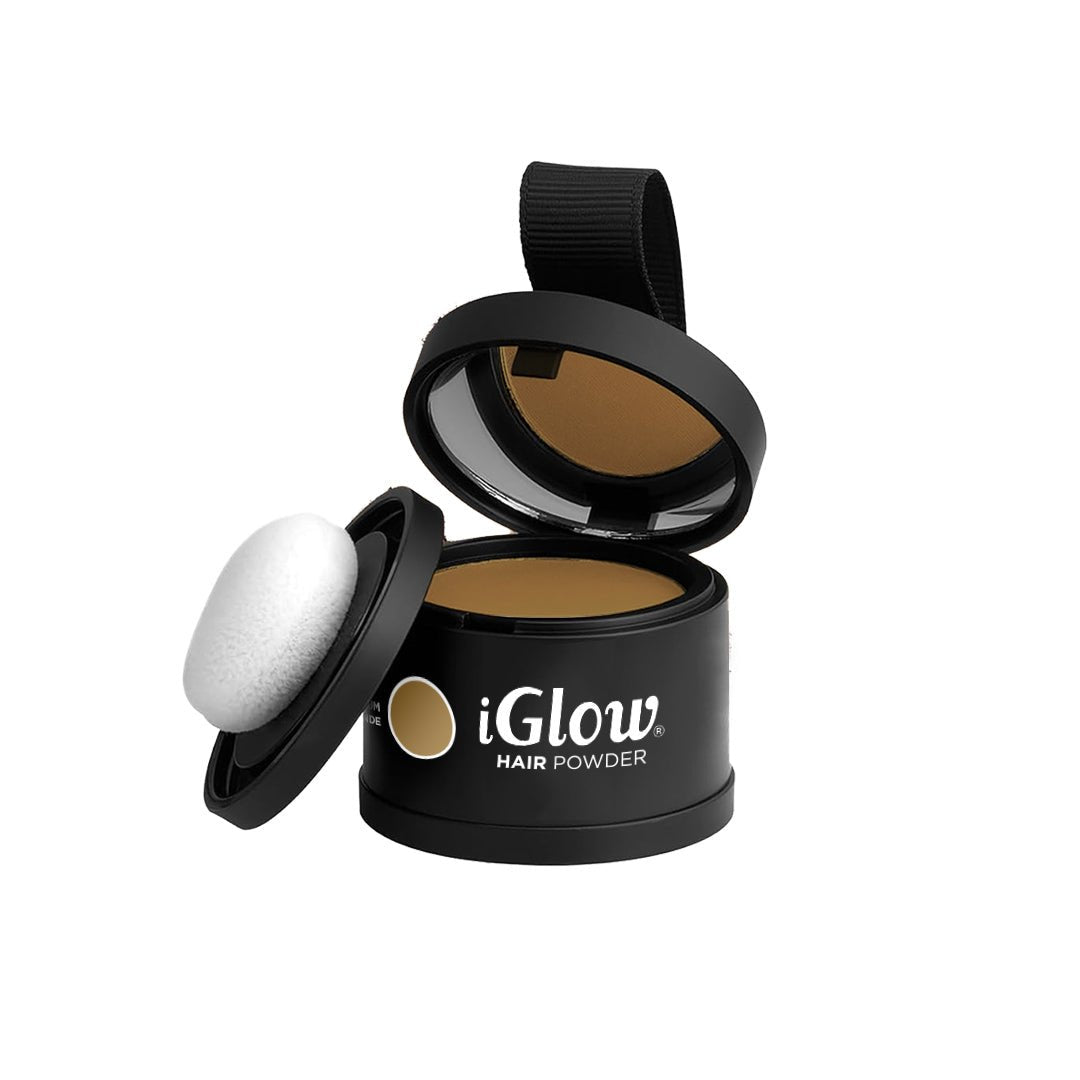 iGlow Hair Powder - Medium Blonde - iGlow.no