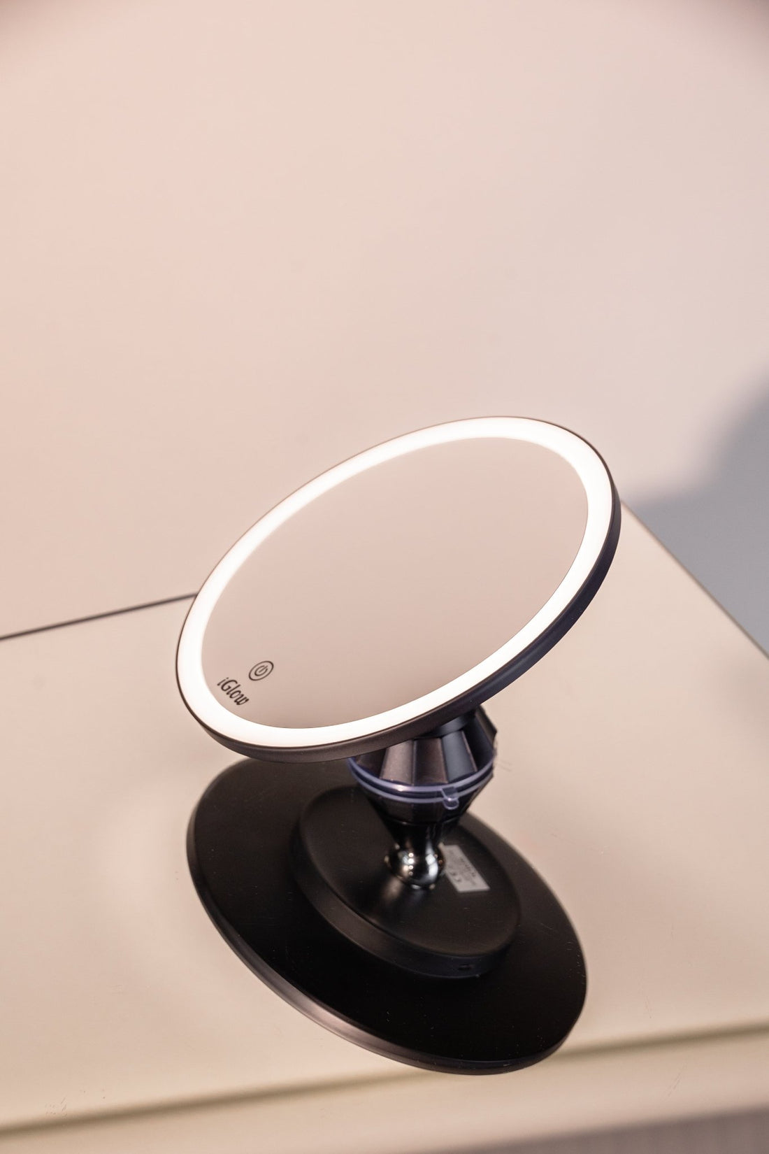 iGlow Halo Flex - LED-speil med sugekopp - iGlow.no