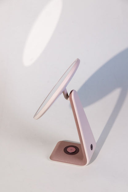 iGlow Halo Pro – sminkespeil med lys og bordlampe - iGlow.no
