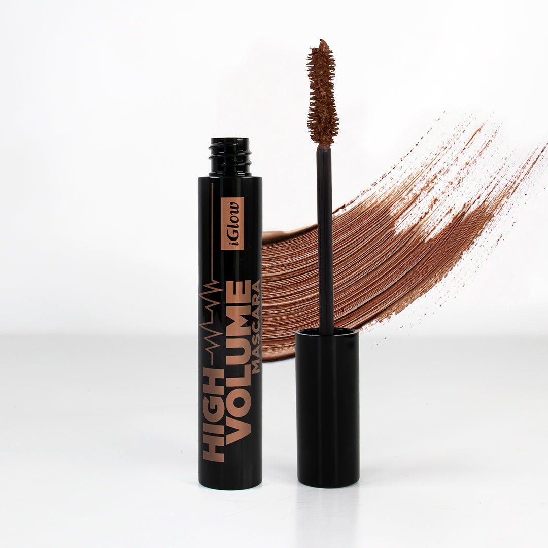 iGlow High Volume Mascara - Brown - iGlow.no