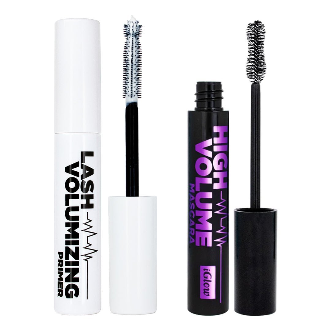 iGlow High Volume Maskara (Black) &amp; Primer Kit - iGlow.no