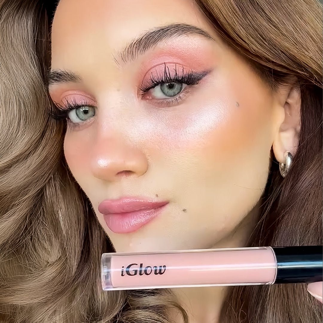 iGlow Lip Gloss - Blushing Nude FP - iGlow.no