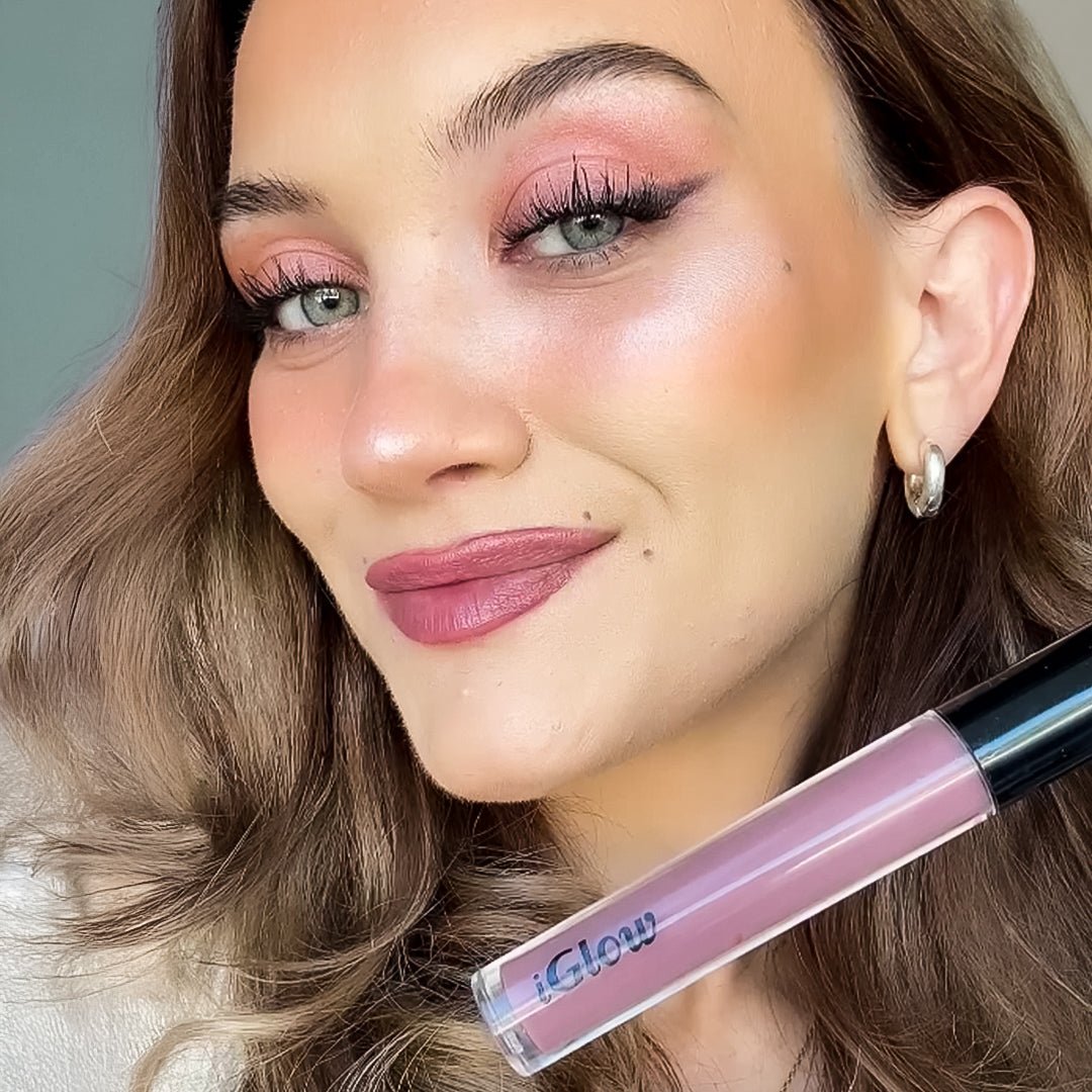 iGlow Lip Gloss - Vintage Rose - iGlow.no