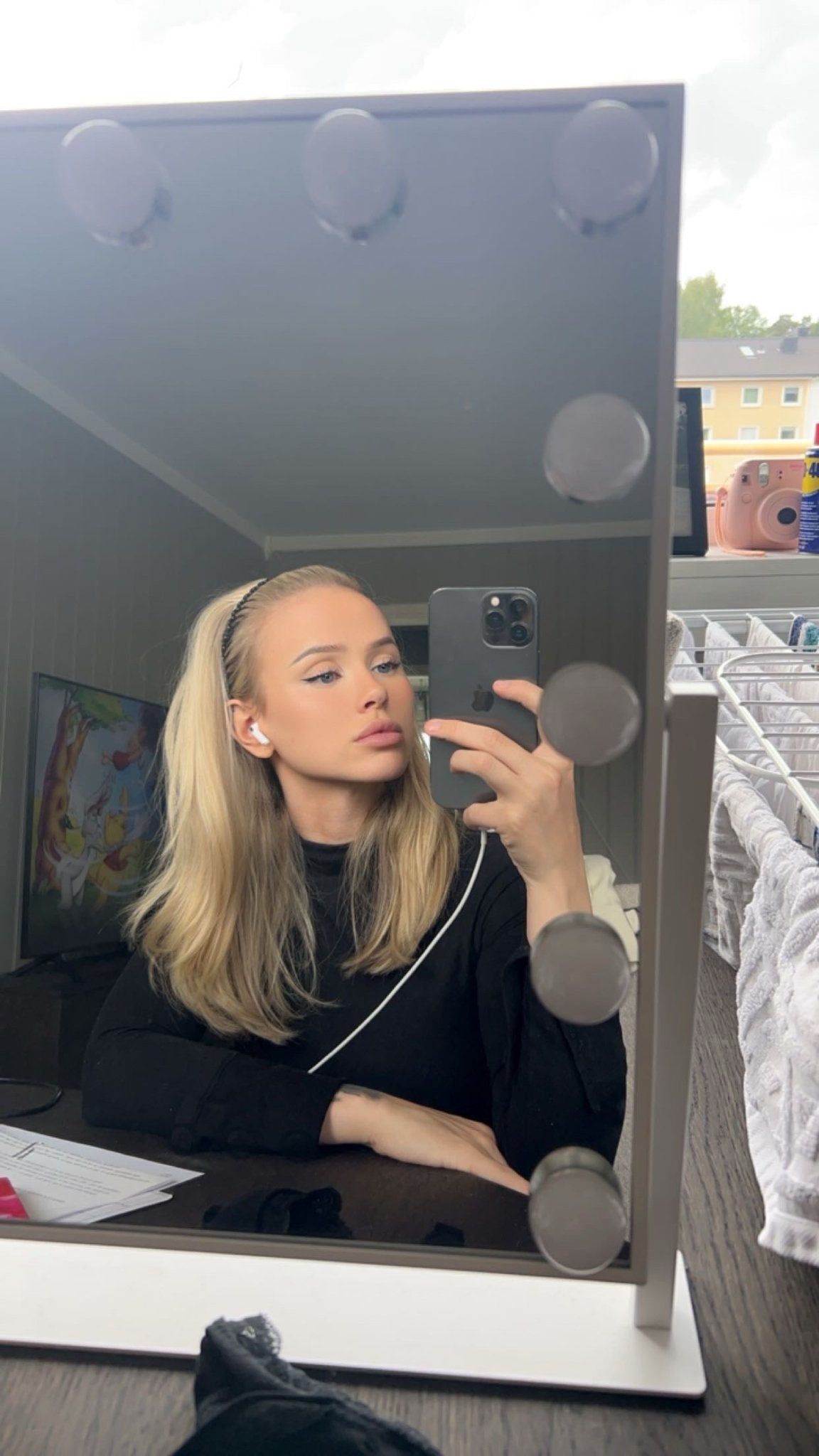 iGlow Makeup Mirror - Sminkespeil / Hvit - iGlow.no