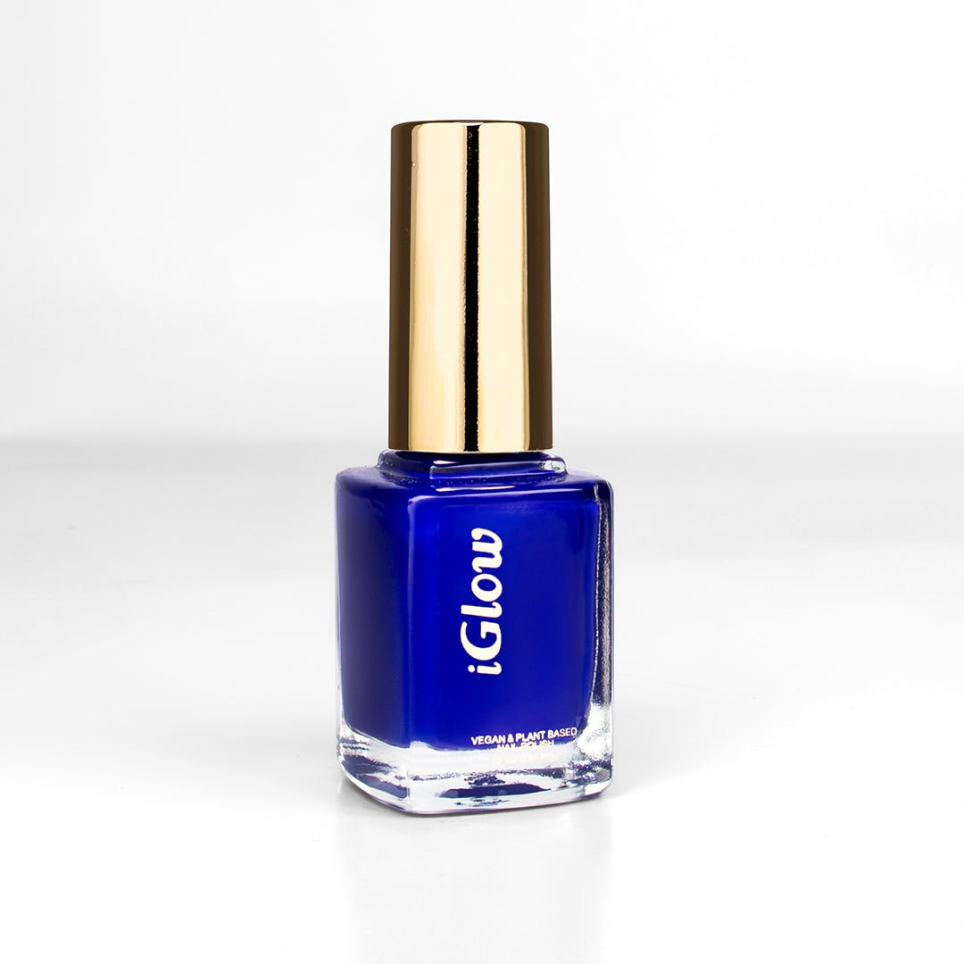 iGlow Neglelakk - Blue Velvet (Dyp blå) - iGlow.no