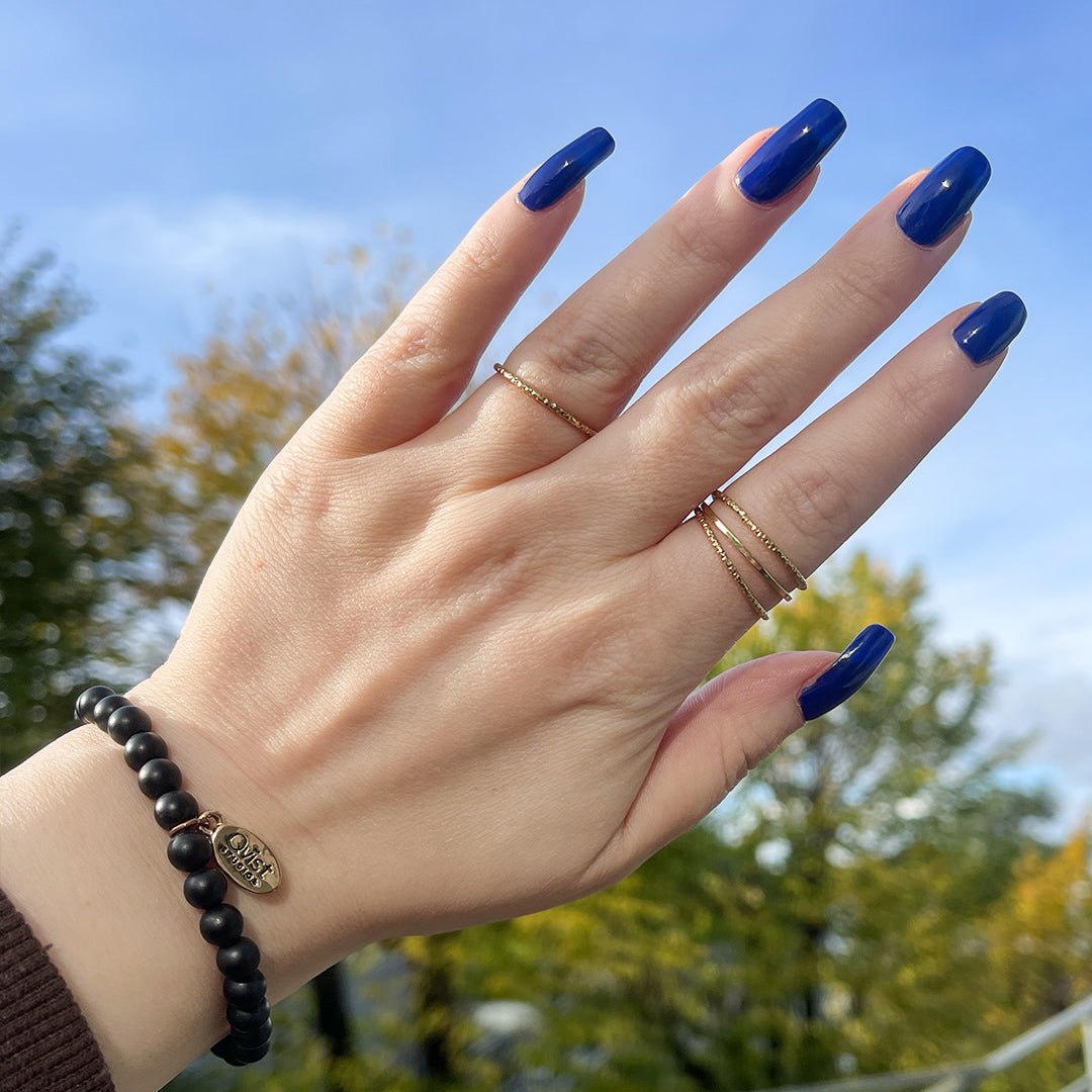 iGlow Neglelakk - Blue Velvet (Dyp blå) - iGlow.no