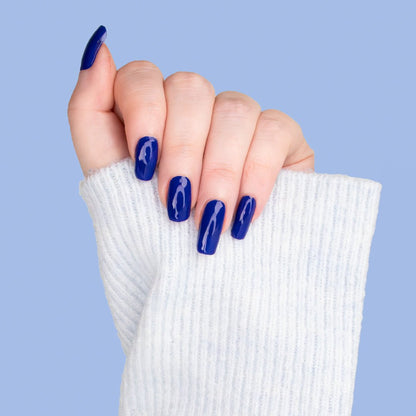 iGlow Neglelakk - Blue Velvet (Dyp blå) - iGlow.no