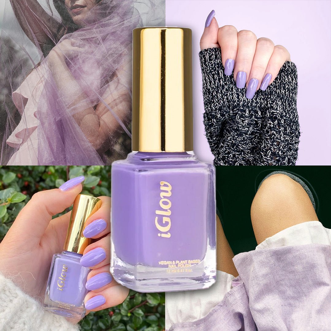 iGlow Neglelakk - Fairy Lavender (Lys lilla) - iGlow.no