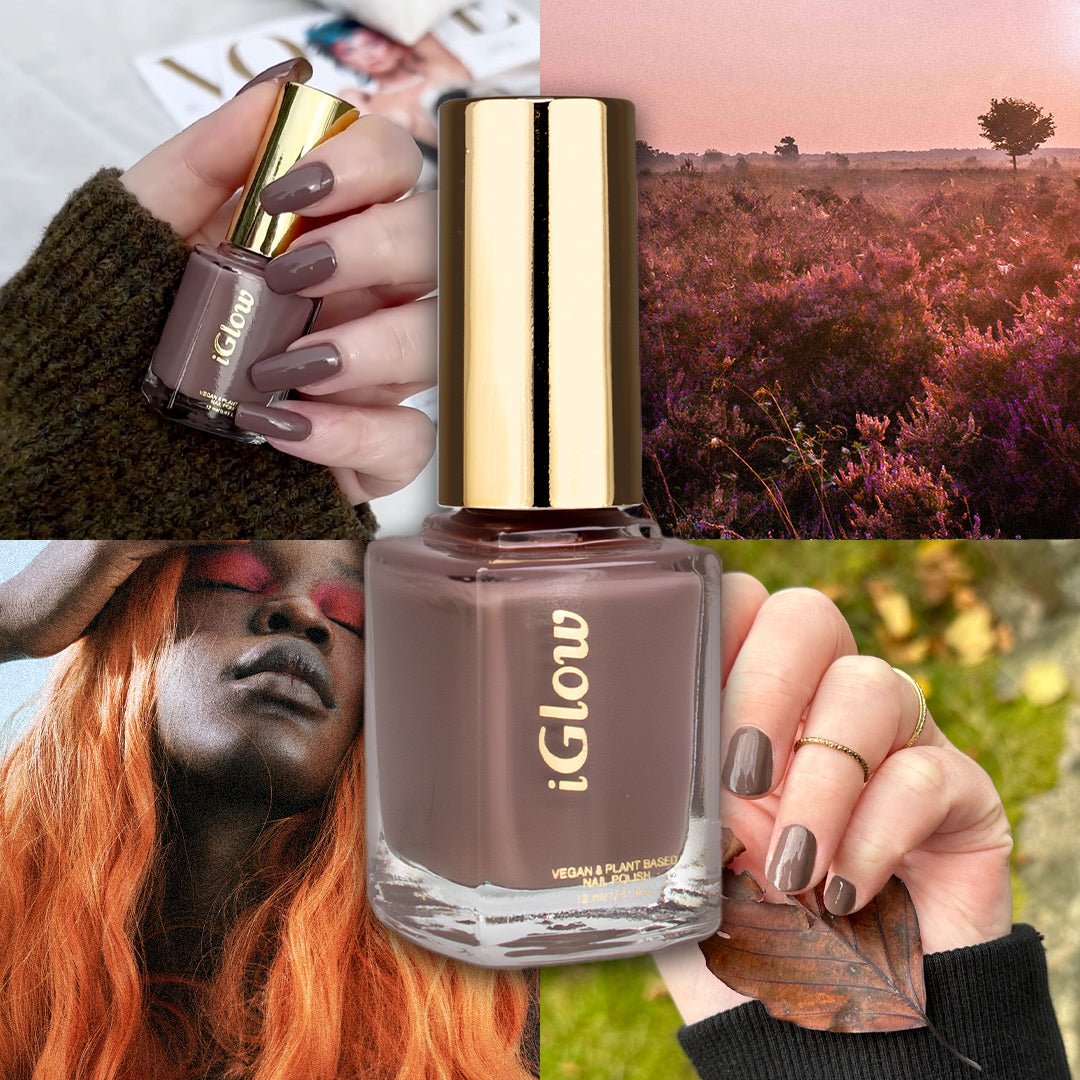 iGlow Neglelakk - Hazel Dusk (Brun) - iGlow.no