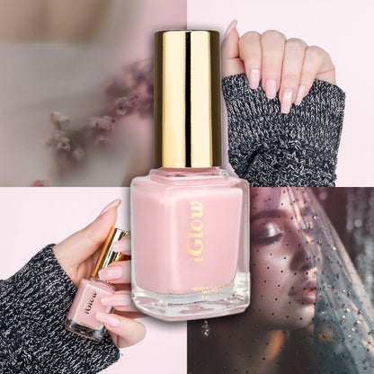 iGlow Neglelakk - Sheer Petal (Dus pastellrosa) - iGlow.no