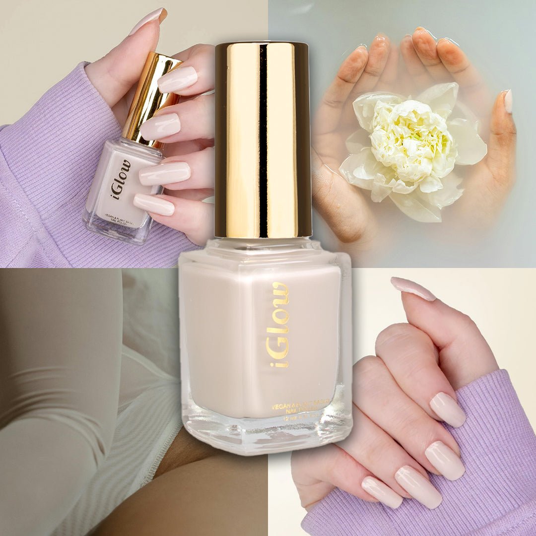 iGlow Neglelakk - Soft Nude (Lys beige) - iGlow.no