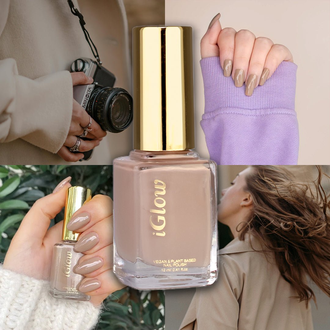 iGlow Neglelakk - Sweet Sand (Beige) - iGlow.no