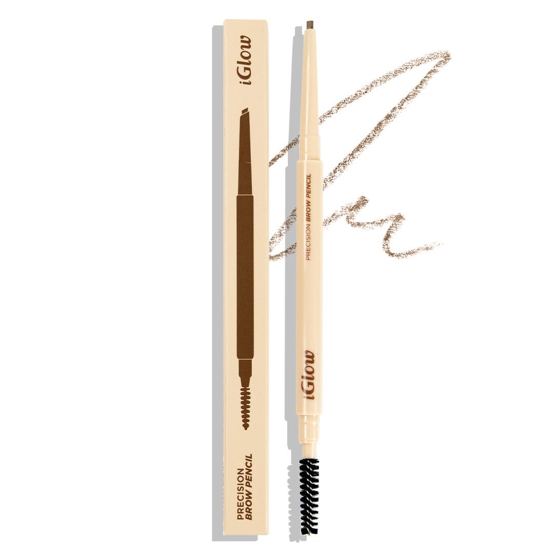 🎁 iGlow Precision Brow Pencil - Taupe (25% off) - iGlow.no