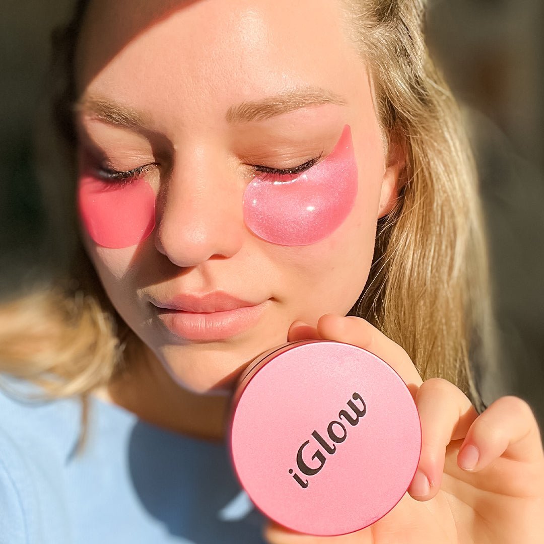iGlow Refreshing Raspberry Eye Patch - Duo Pack - iGlow.no