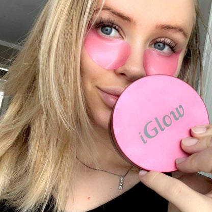 iGlow Refreshing Raspberry Eye Patch - Duo Pack - iGlow.no