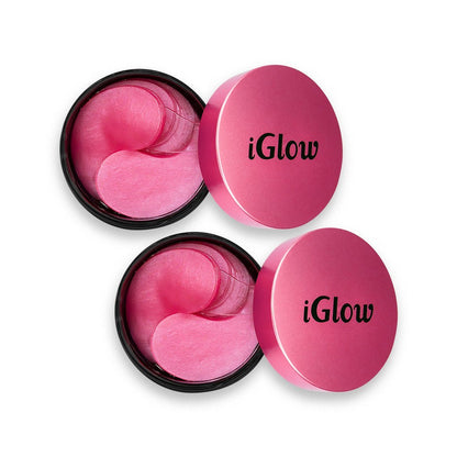 iGlow Refreshing Raspberry Eye Patch - Duo Pack - iGlow.no