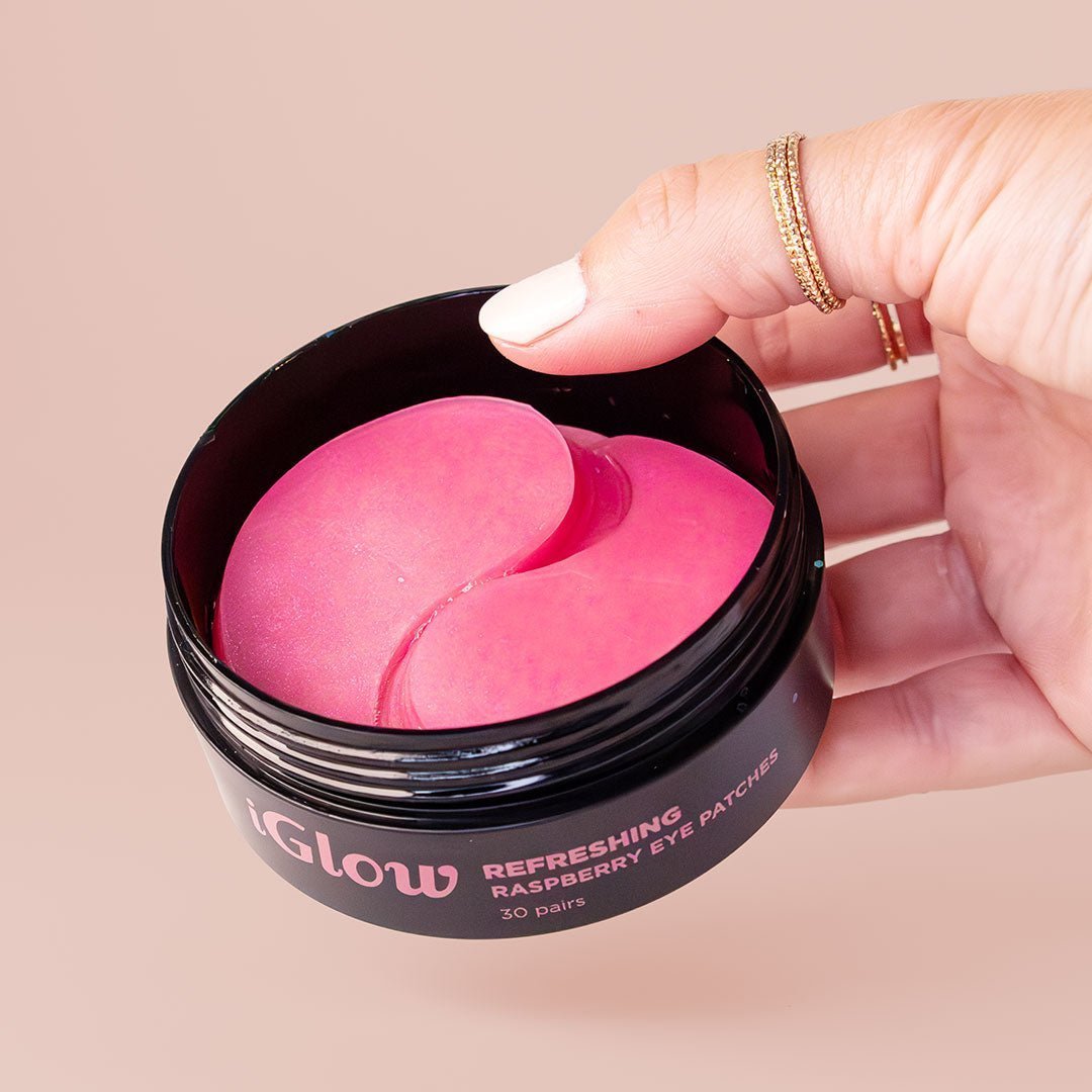 iGlow Refreshing Raspberry Eye Patch - Duo Pack - iGlow.no