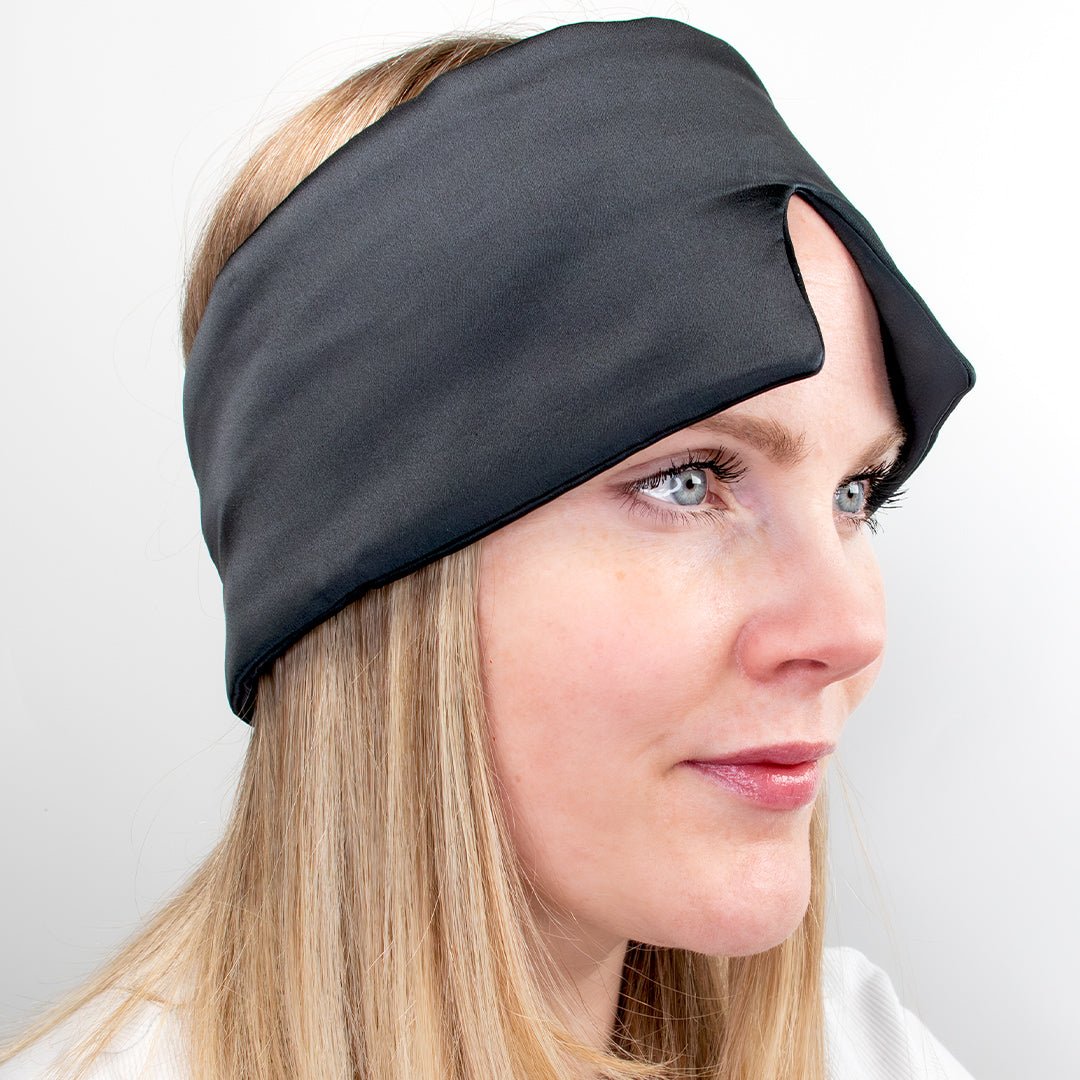 iGlow Silk Sleep Mask - Sovemaske, Black Night - iGlow.no