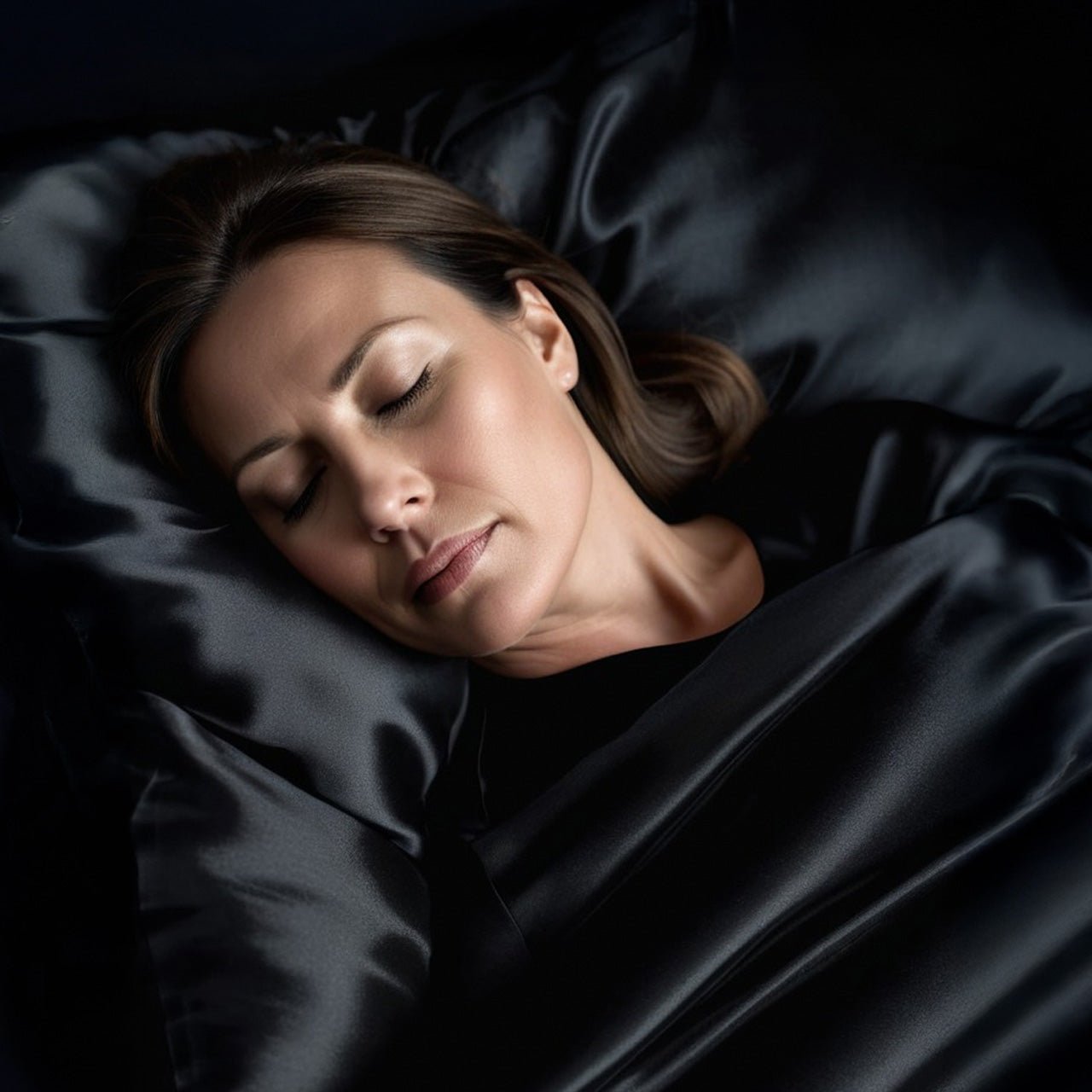 iGlow Silkeputetrekk - Black Night (Svart) - iGlow.no