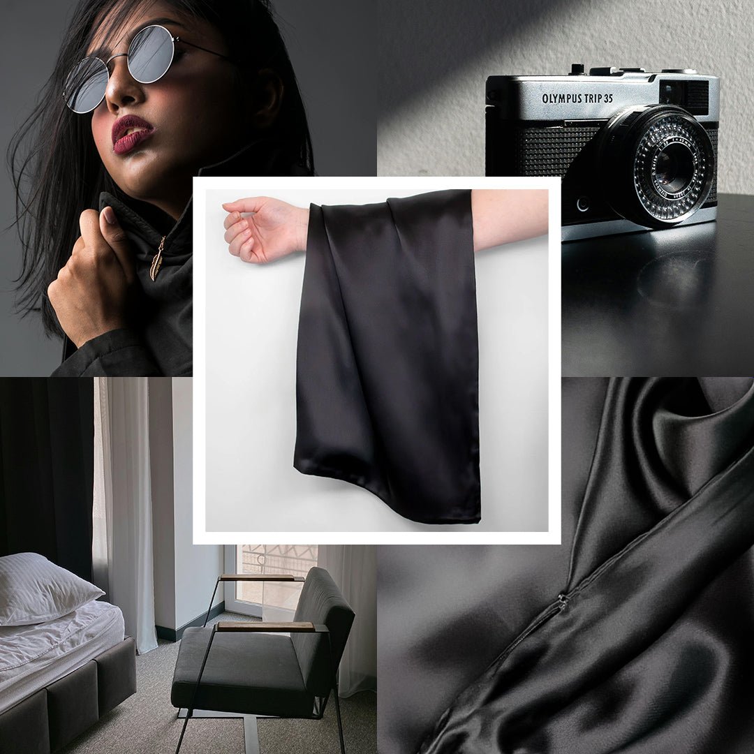 iGlow Silkeputetrekk - Black Night (Svart) - iGlow.no