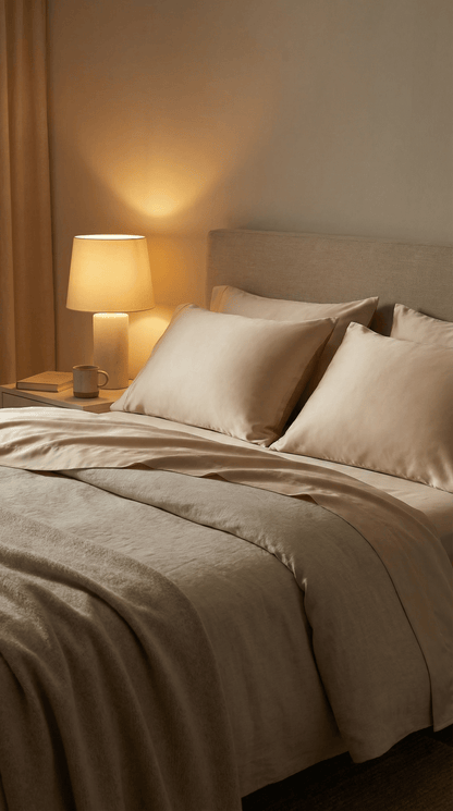 iGlow Silkeputetrekk - Champagne Dreams (Sjampanje) - iGlow.no