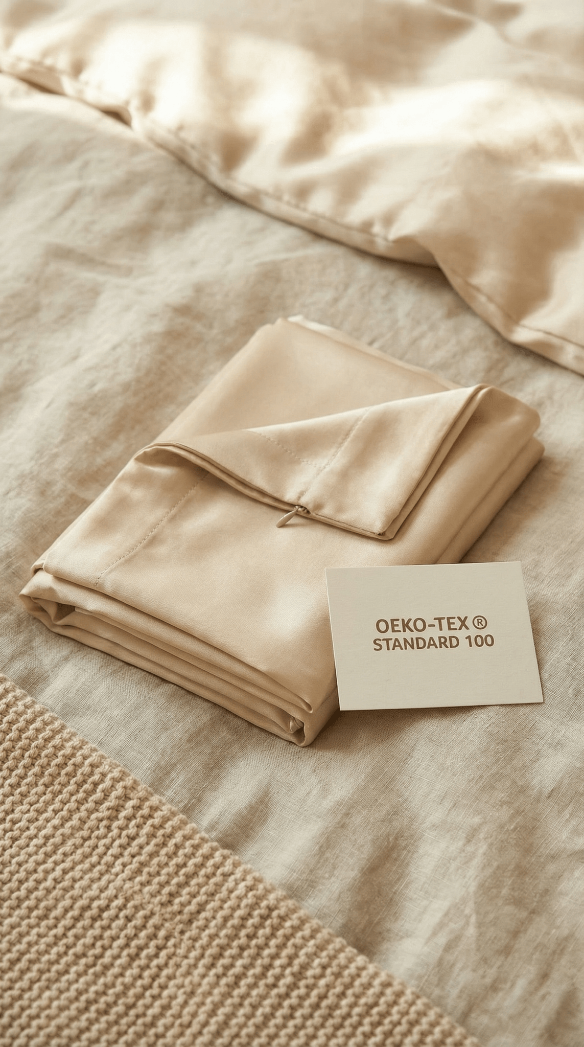 iGlow Silkeputetrekk - Champagne Dreams (Sjampanje) - iGlow.no