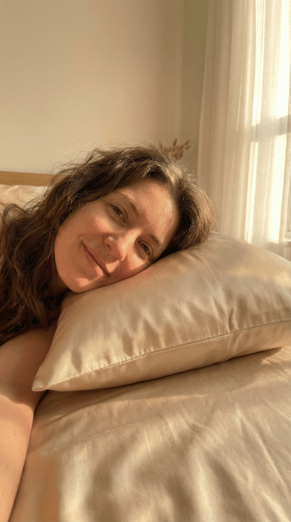 iGlow Silkeputetrekk - Champagne Dreams (Sjampanje) - iGlow.no