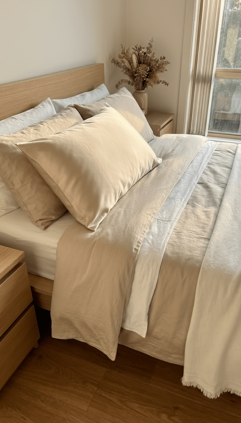 iGlow Silkeputetrekk - Champagne Dreams (Sjampanje) - iGlow.no