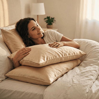 iGlow Silkeputetrekk - Champagne Dreams (Sjampanje) - iGlow.no