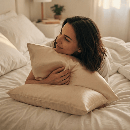 iGlow Silkeputetrekk - Champagne Dreams (Sjampanje) - iGlow.no