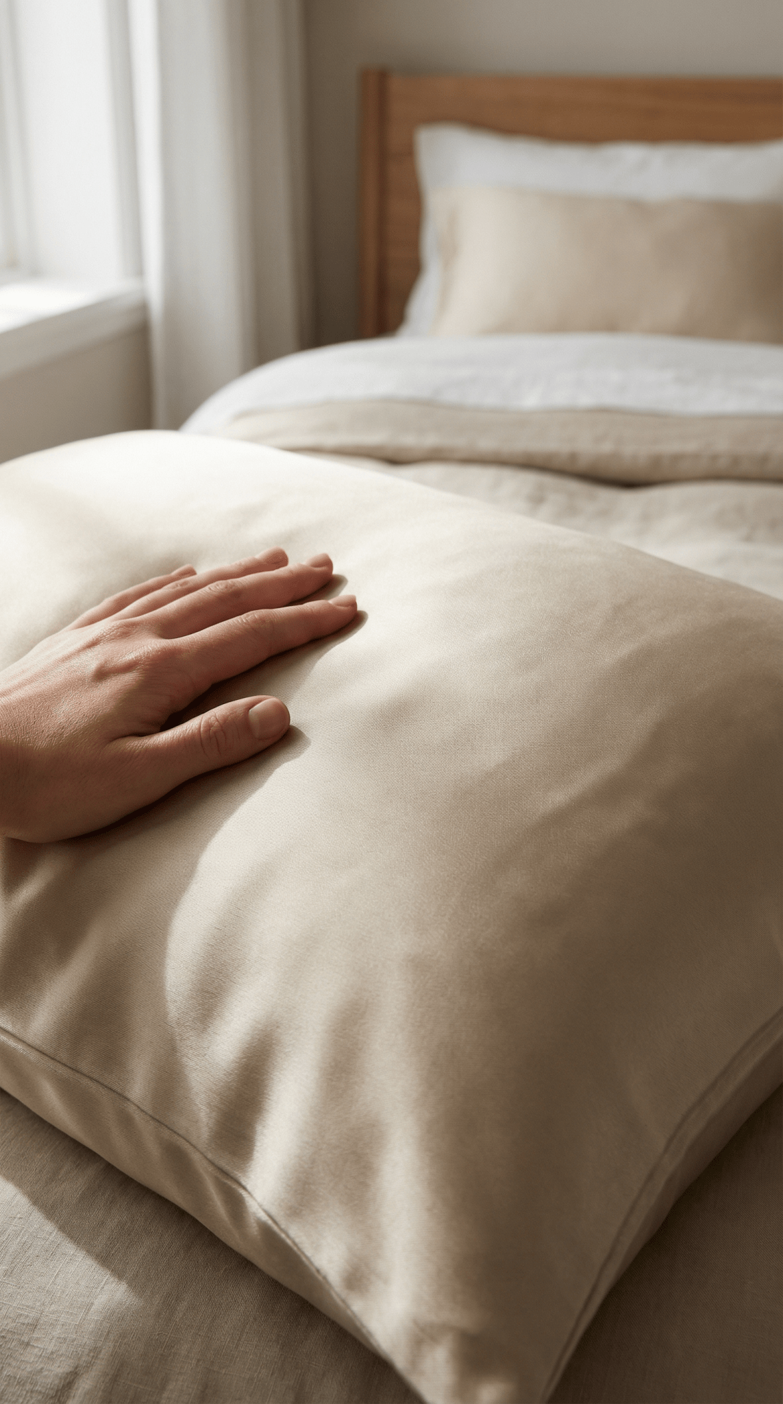 iGlow Silkeputetrekk - Champagne Dreams (Sjampanje) - iGlow.no