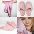 iGlow Silkeputetrekk, Lilac Mist & Teddytøfler, Velvet Rose - iGlow.no