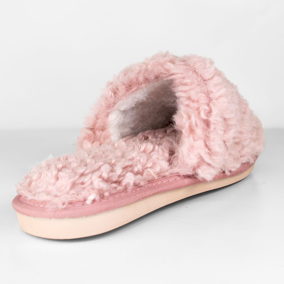 iGlow Silkeputetrekk, Lilac Mist &amp; Teddytøfler, Velvet Rose - iGlow.no