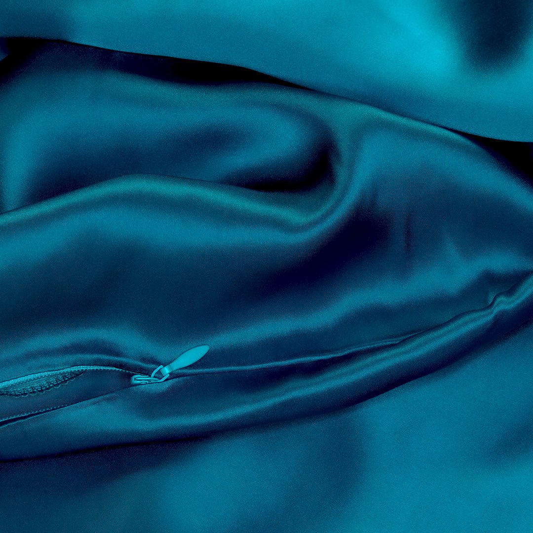 iGlow Silkeputetrekk - Ocean Blue (Havblå) - iGlow.no