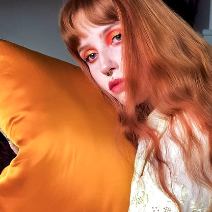 iGlow Silkeputetrekk - Orange Siesta (Oransje) - iGlow.no