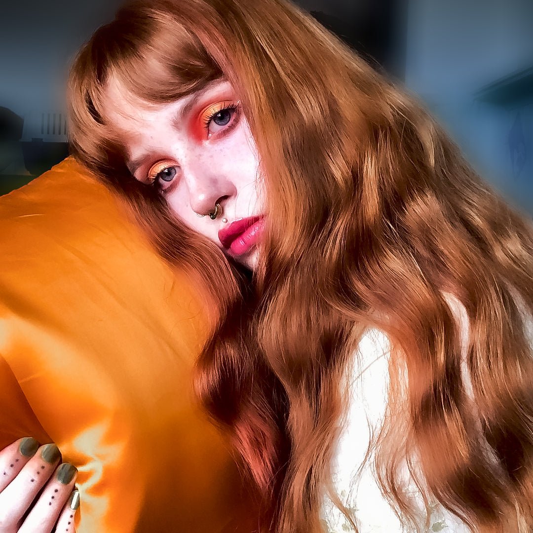 iGlow Silkeputetrekk - Orange Siesta (Oransje) - iGlow.no
