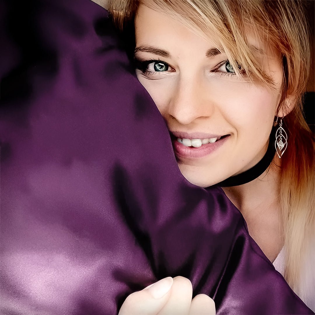 iGlow Silkeputetrekk - Purple Sky (Lilla) - iGlow.no