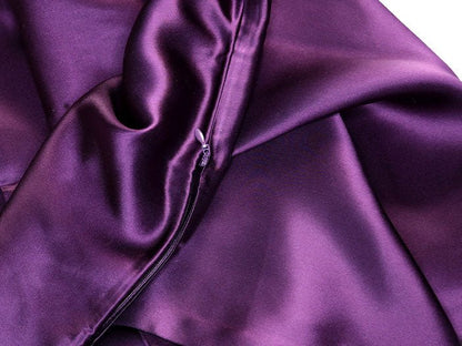 iGlow Silkeputetrekk, Purple Sky &amp; Teddytøfler, Velvet Rose - iGlow.no