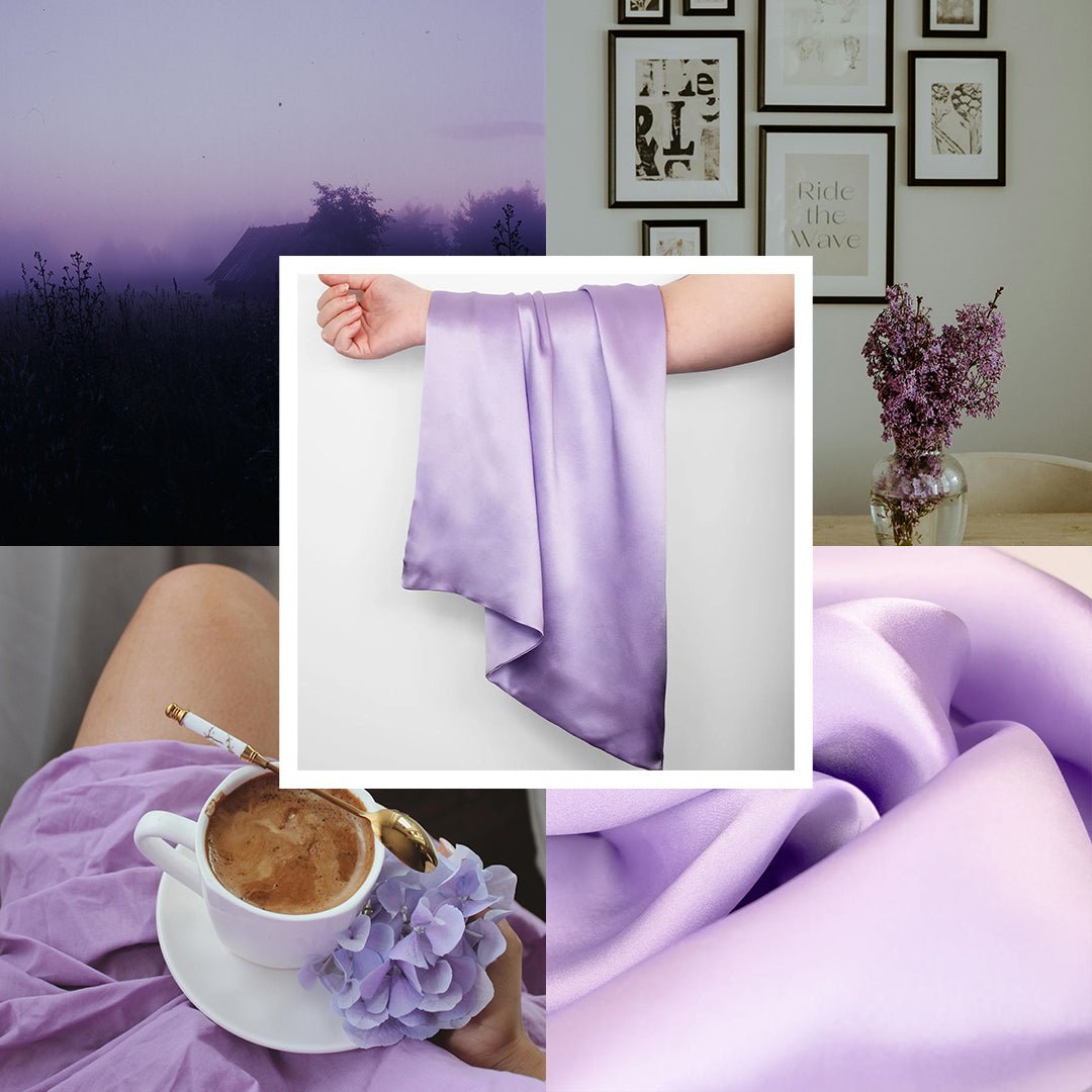 iGlow Silkeputetrekk - Soft Lavender (Lys lilla) - iGlow.no