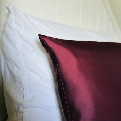 iGlow Silkeputetrekk - Sweet Plum (Burgunder) - iGlow.no