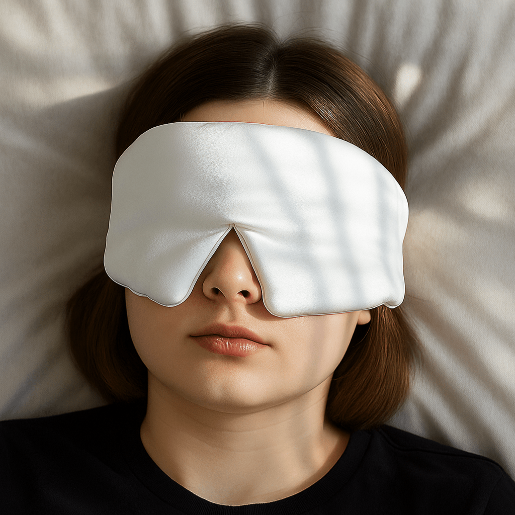 iGlow Sovemaske, Hvit - iGlow.no