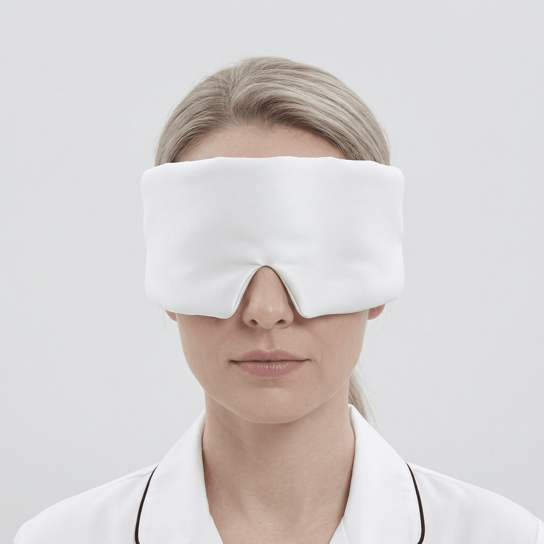 iGlow Sovemaske, Hvit - iGlow.no