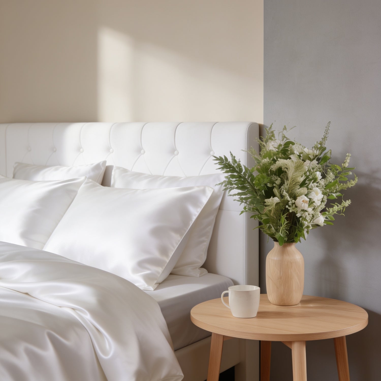 iGlow Silkedynetrekk - Calm White (Hvit)