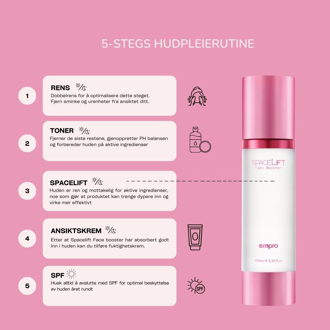 Spacelift - Face Booster, Ansiktspray 100 ml - iGlow.no