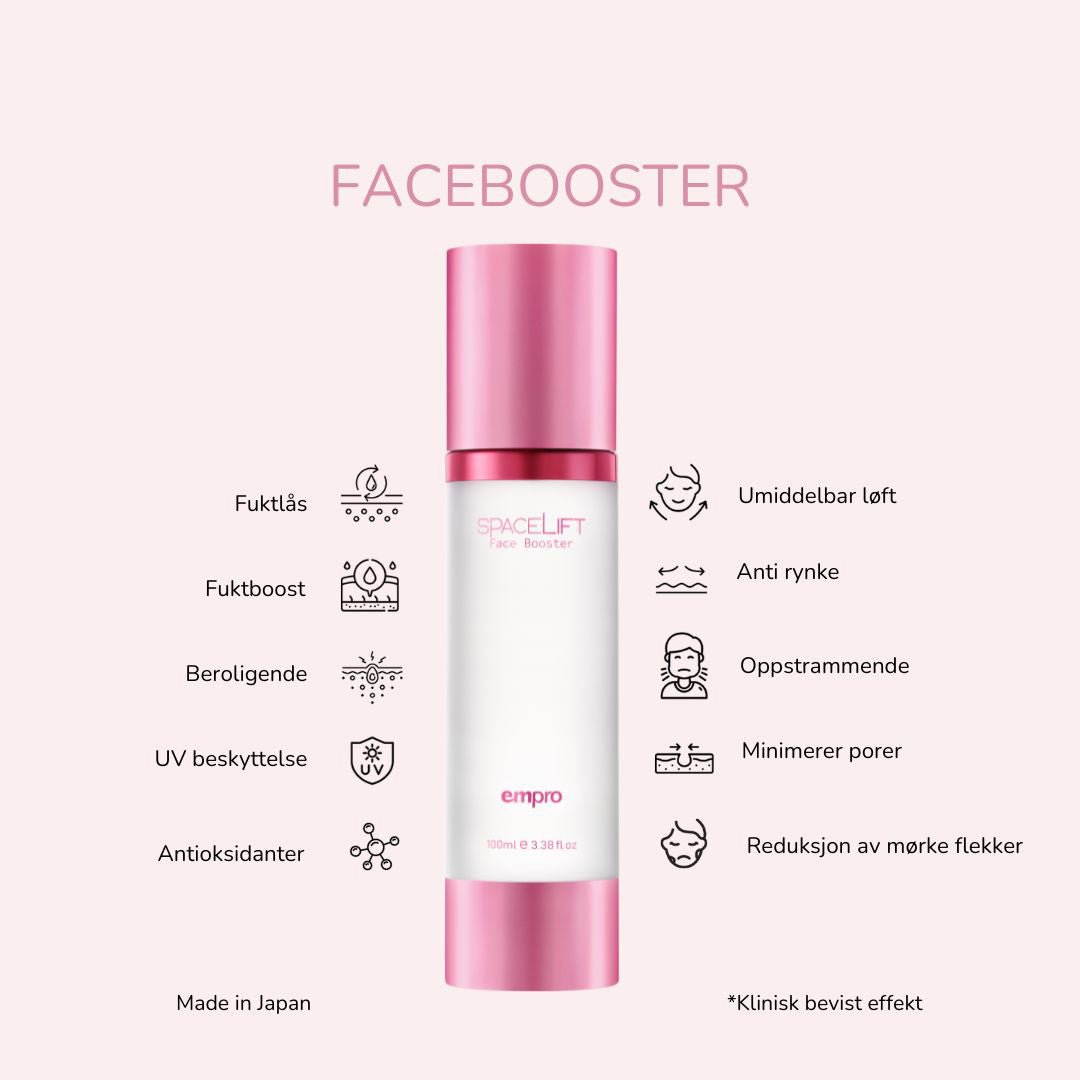 Spacelift - Face Booster, Ansiktspray 100 ml - iGlow.no