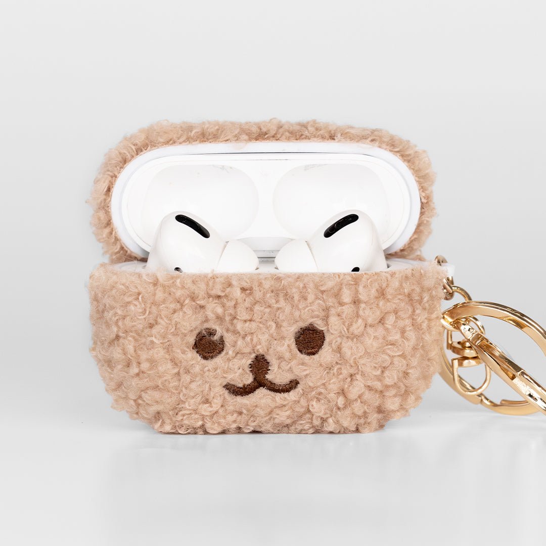 AirPods Pro Deksel - Teddy, Beige Bjørn - iGlow.no