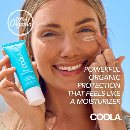 Coola - Classic Face Lotion SPF50 - Fragrance Free, 50ml - iGlow.no