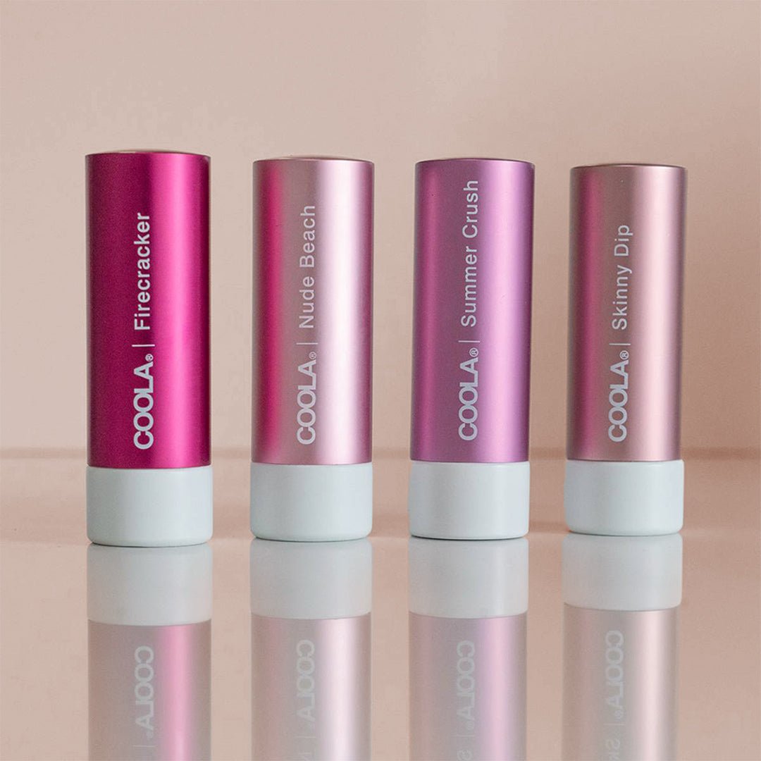 Coola - Mineral Liplux Lip Balm SPF30, Firecracker - iGlow.no